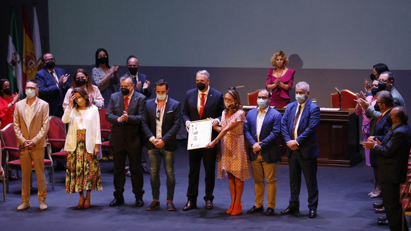 Las fotos del Pleno del 315  Aniversario de la Fundación de San Roque y entrega de los galardones de 2020 y 2021