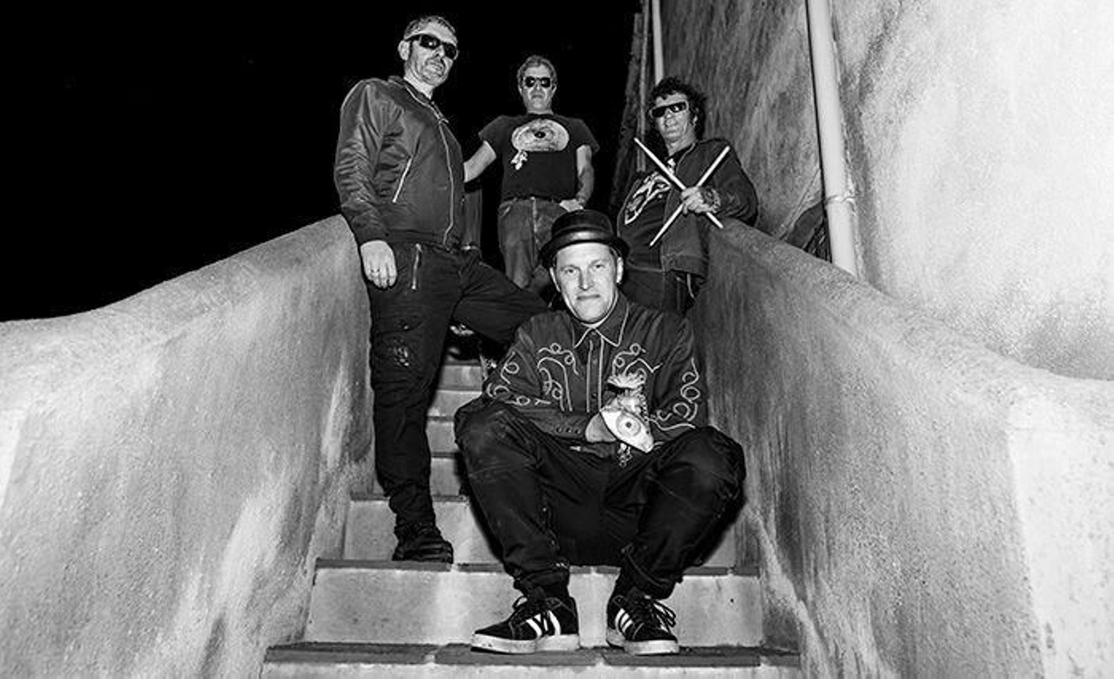 Grupo de música granadino Los Cosmics