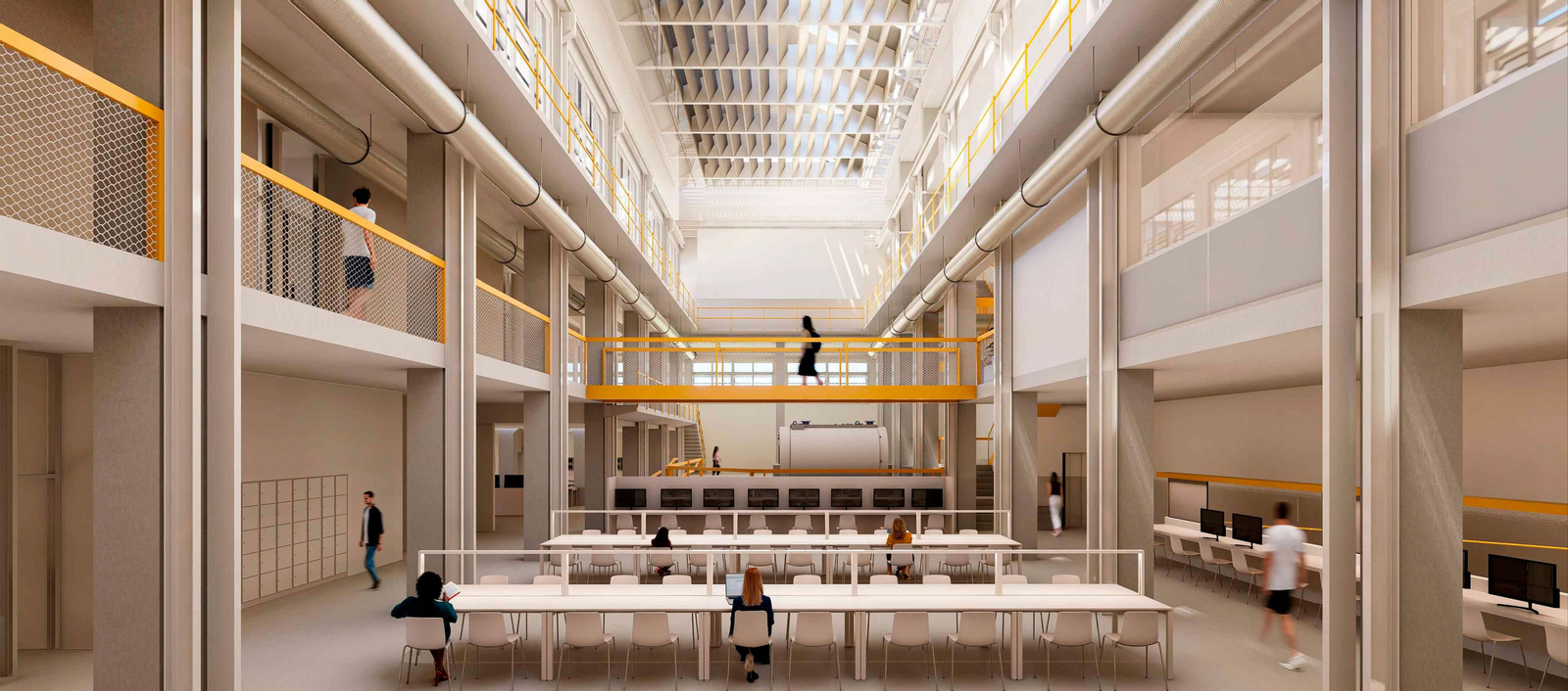 Recreación virtual del aspecto que ofrecerá la Térmica tras su rehabilitación.