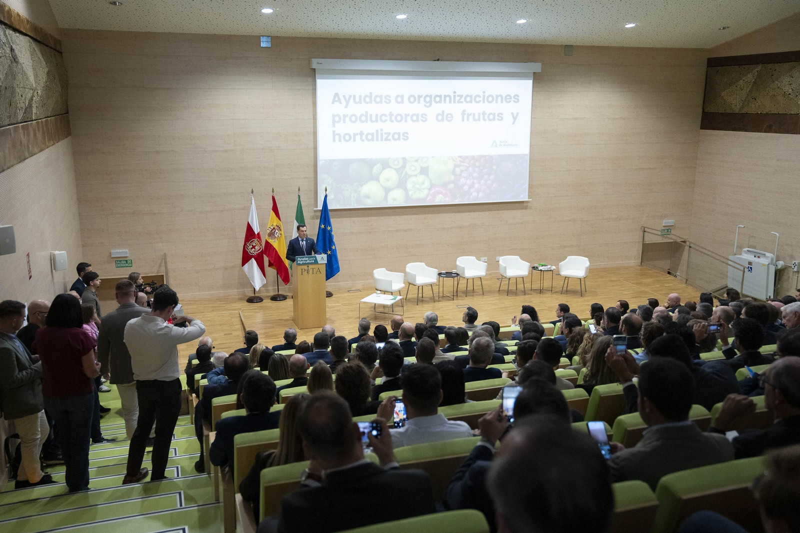 Las imágenes de las ayudas a productores de frutas y hortalizas