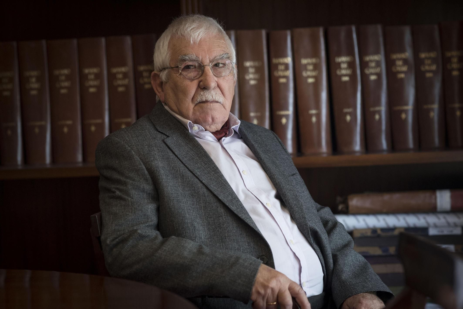 José MaríaVinardell profesor jubilado de filosofía y exdirector del ies alberti"El hombre pierde el norte si no conoce las Humanidades"