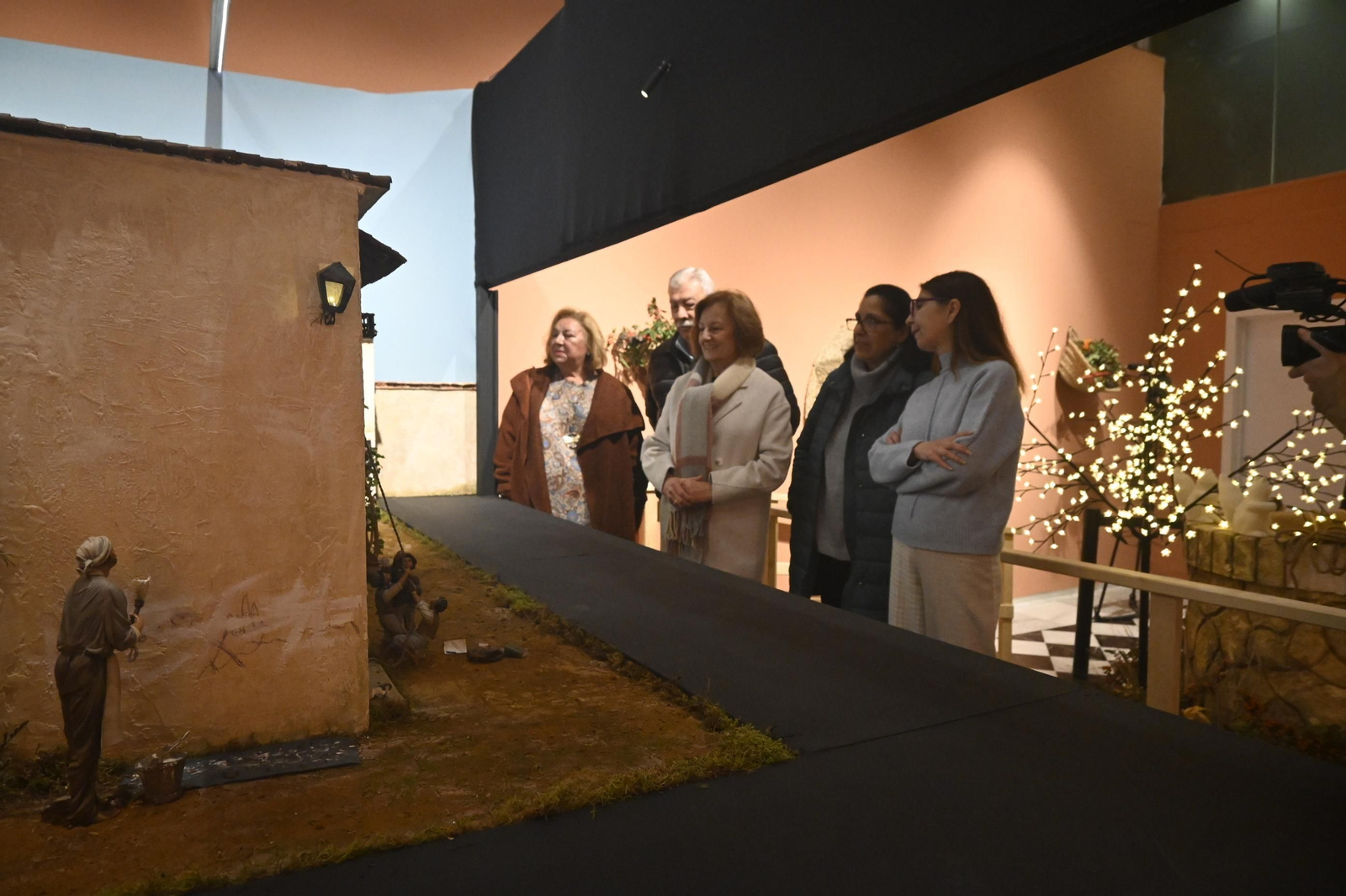 Inauguración del Tradicional belén de la Fundación Cajasol, en imágenes