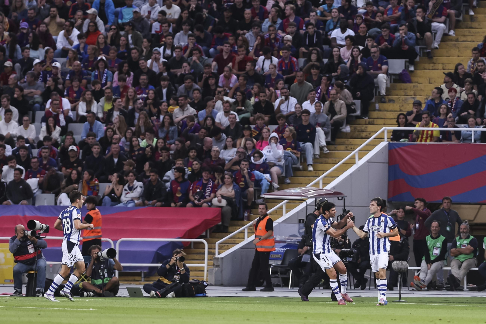 Las imágenes del Barcelona-Real Sociedad