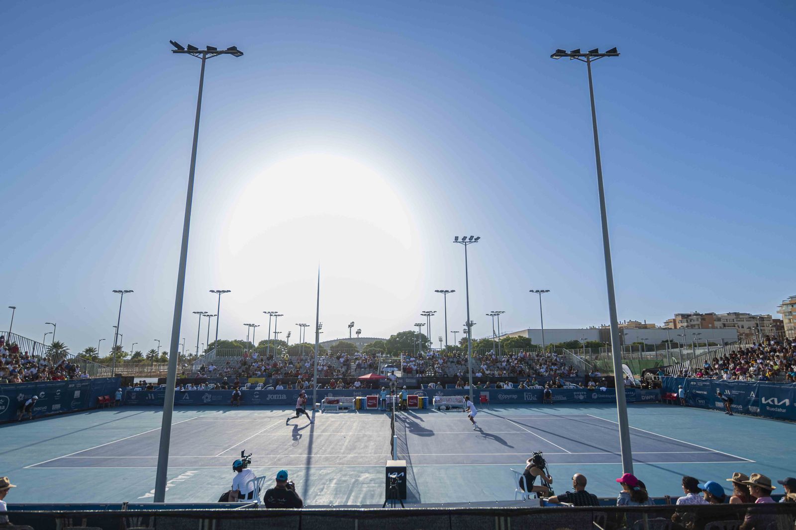 Perspectiva de la final.