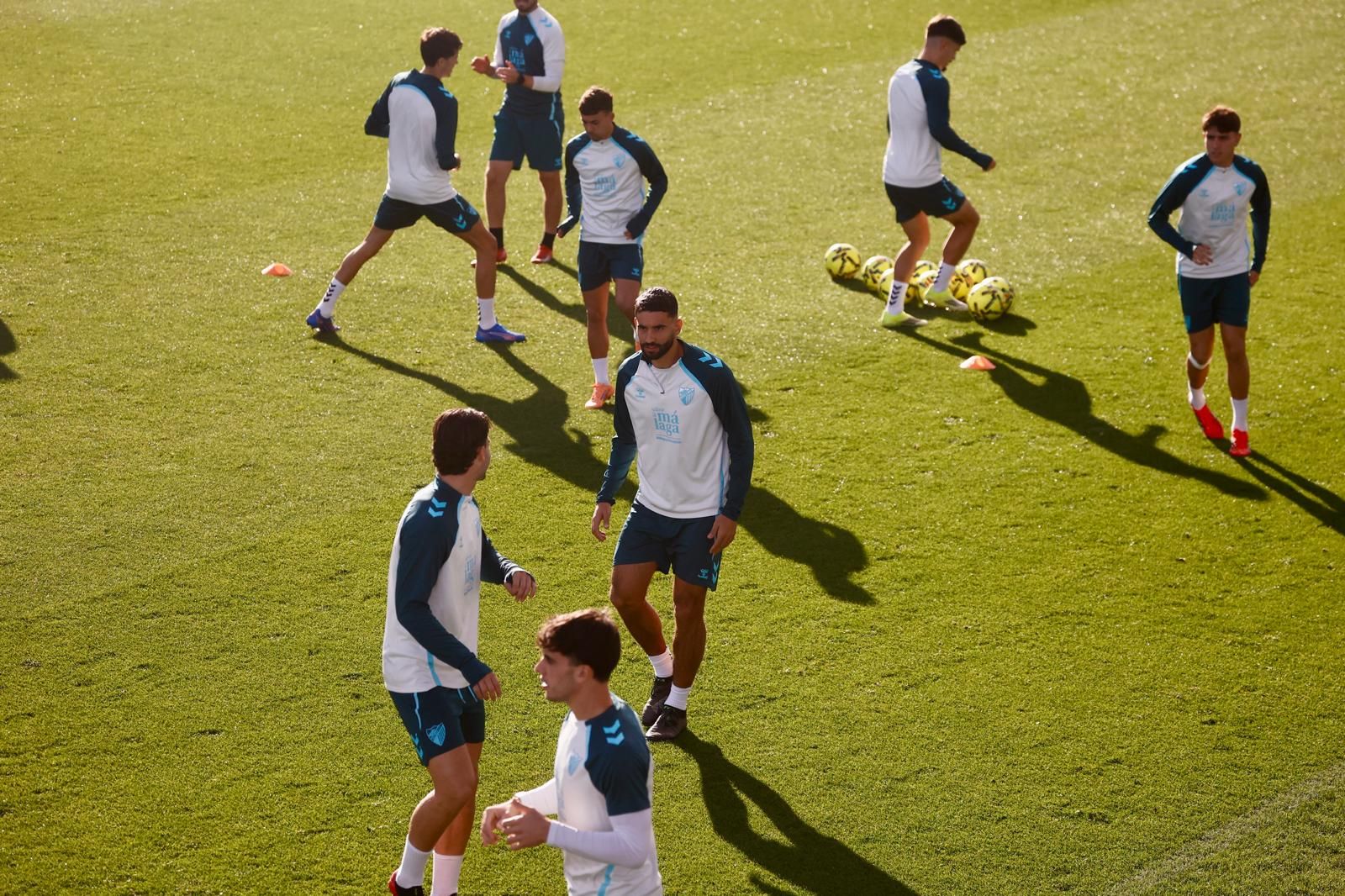 El Málaga CF se prepara para asaltar El Arcángel