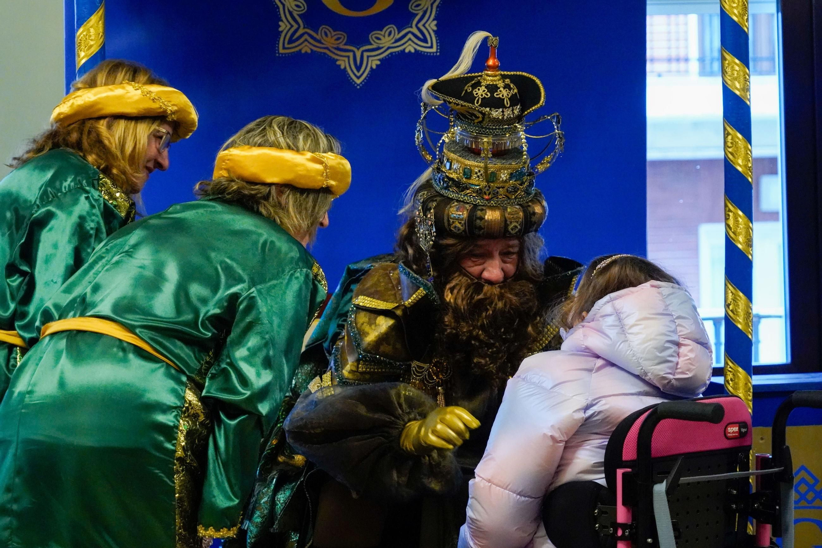 Entrega de cartas a los Reyes Magos en el Ayuntamiento.