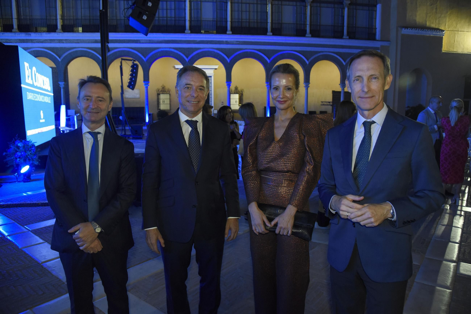 Ricardo Astorga, Manuel de la Cruz, Marita Rufino y Luis Sánchez