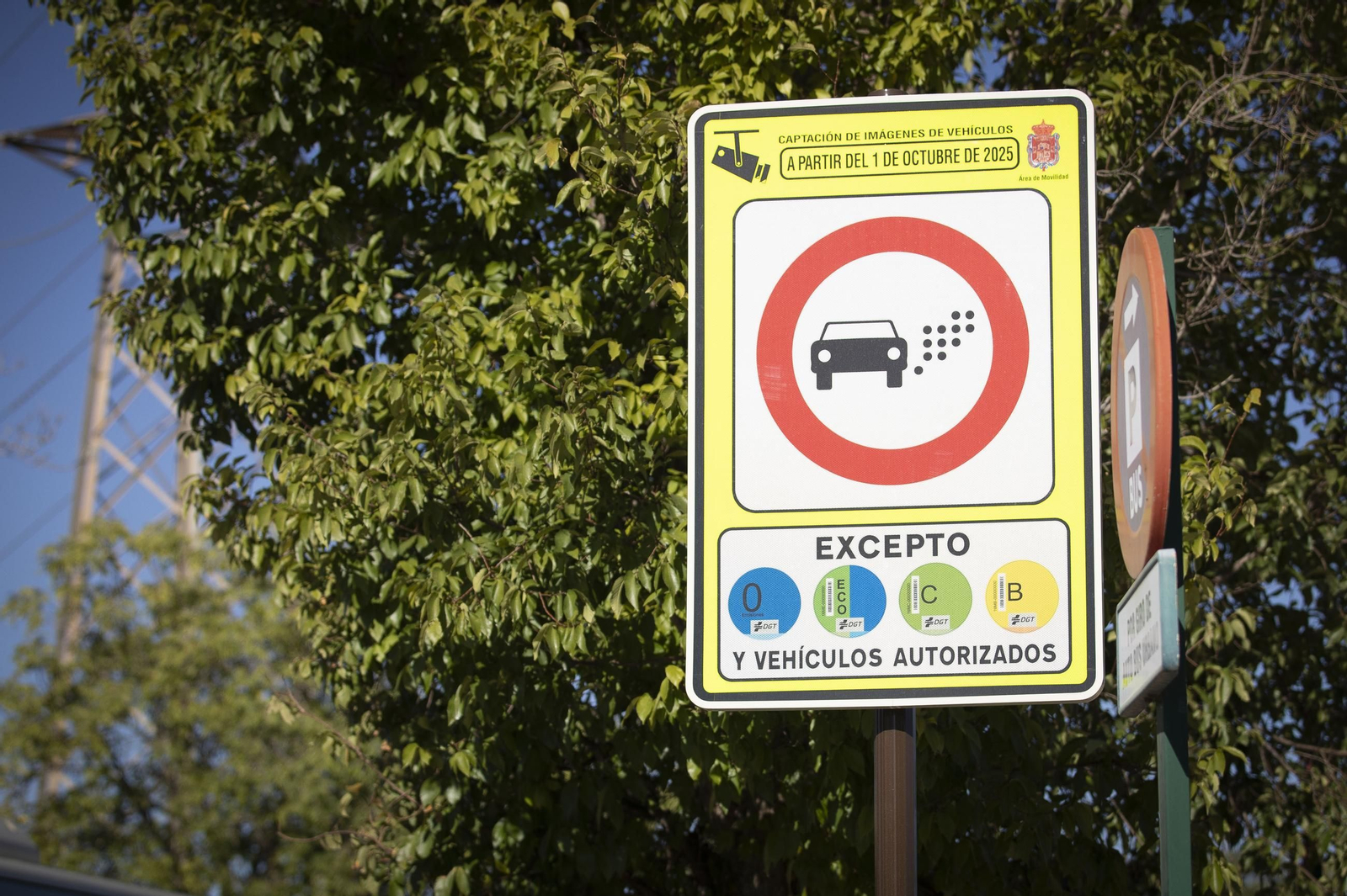 Entrada a Zona de Bajas Emisiones.