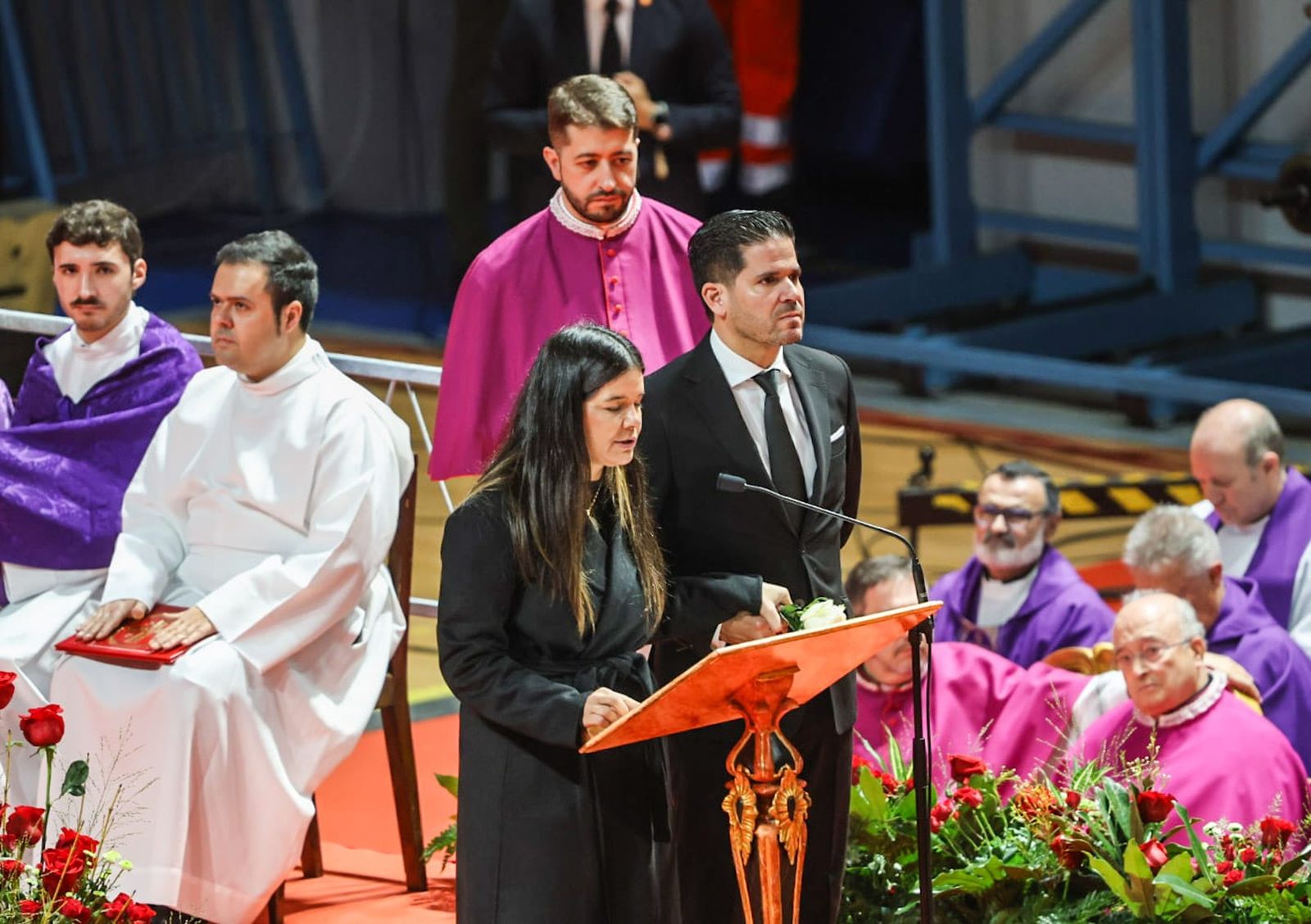 Liliana Sáenz de la Torre junto a su hermano Fidel.
