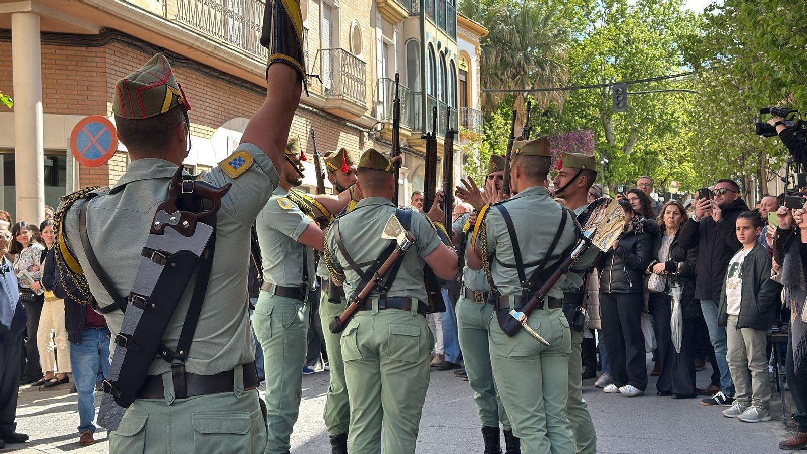 CABRA. Exhibición del Tercio Duque de Alba II de Ceuta.