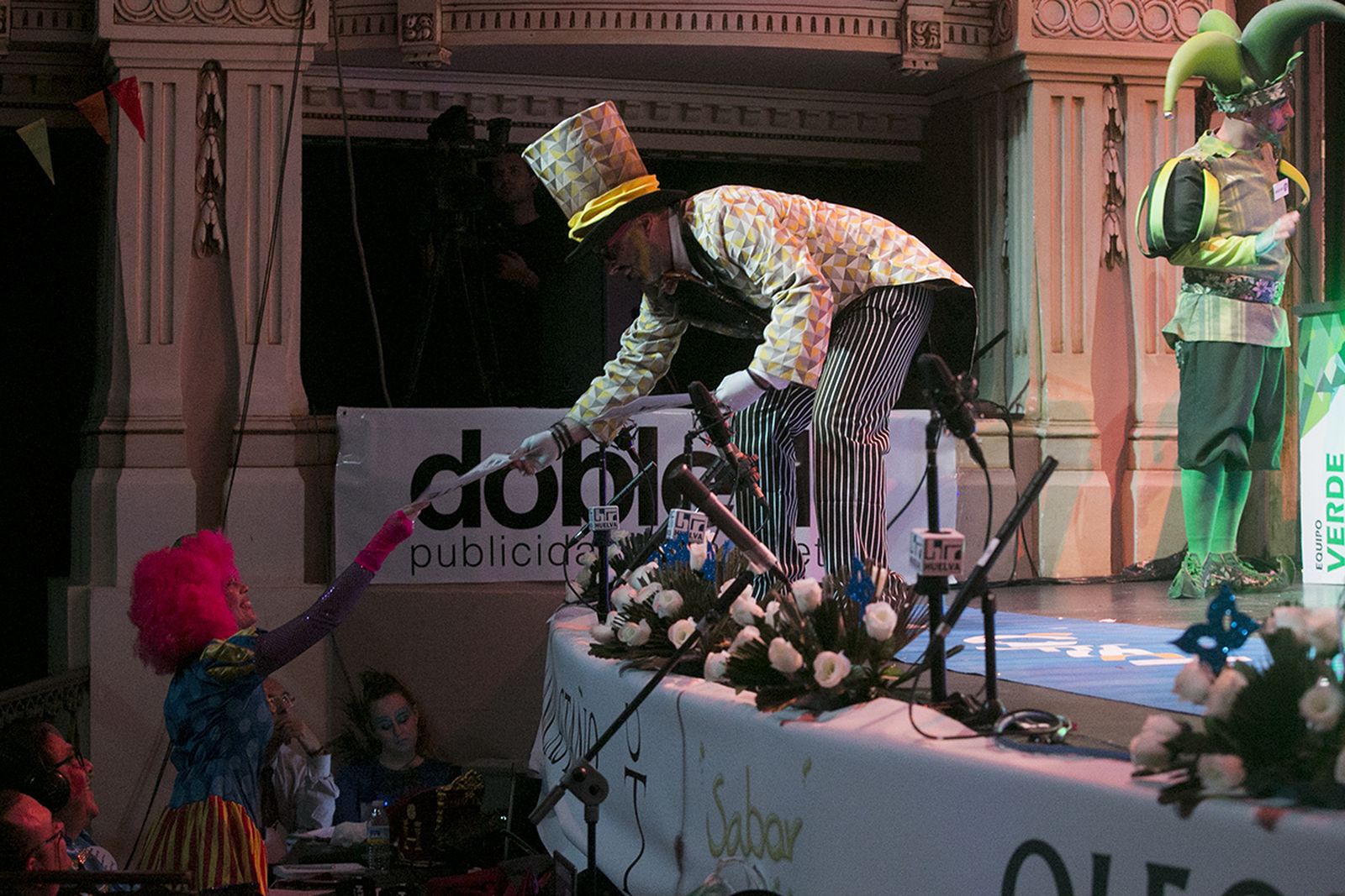 La final del Carnaval Colombino, en imágenes