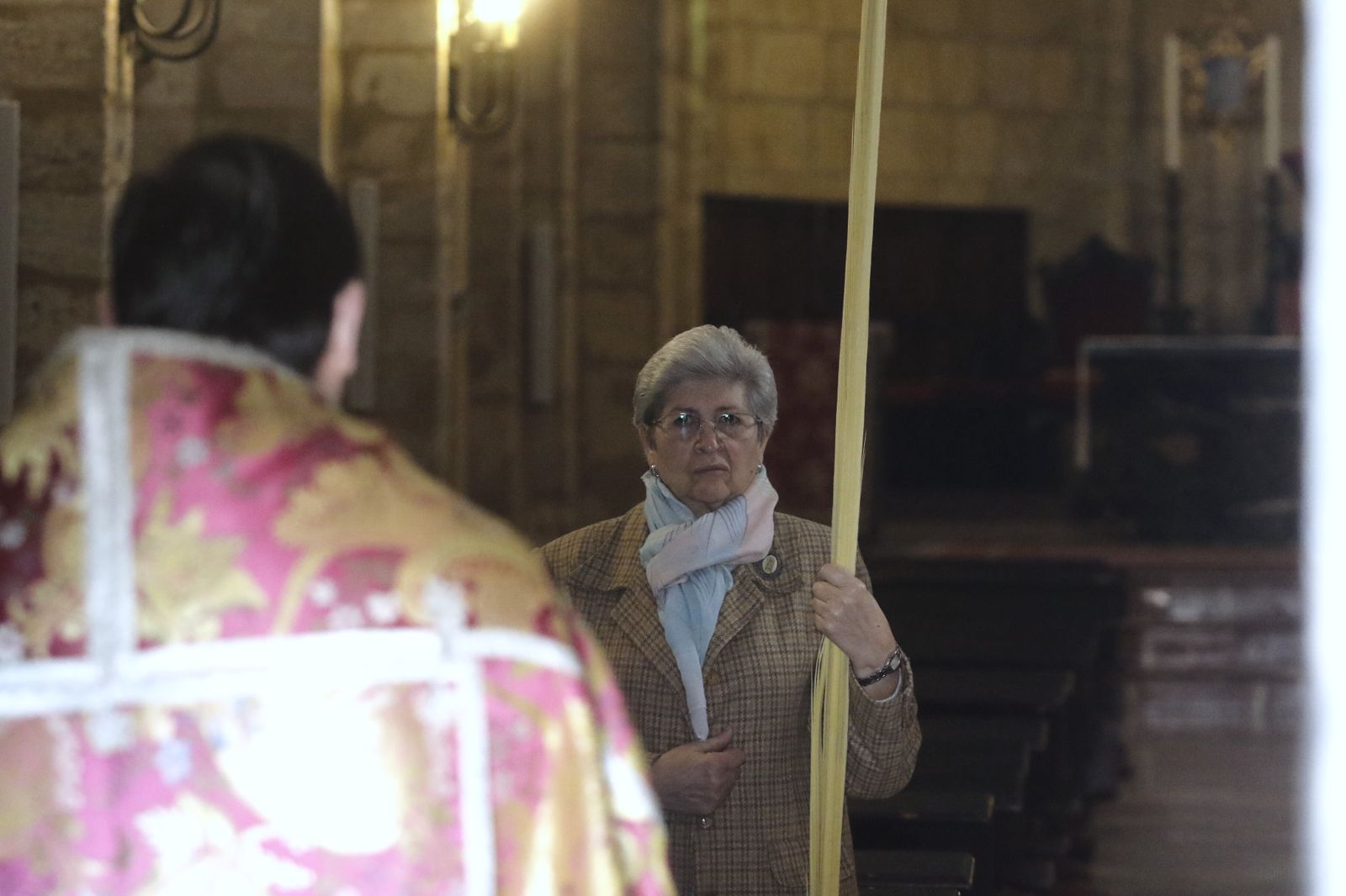 Las fotos de un atípico Domingo de Ramos en San Lorenzo