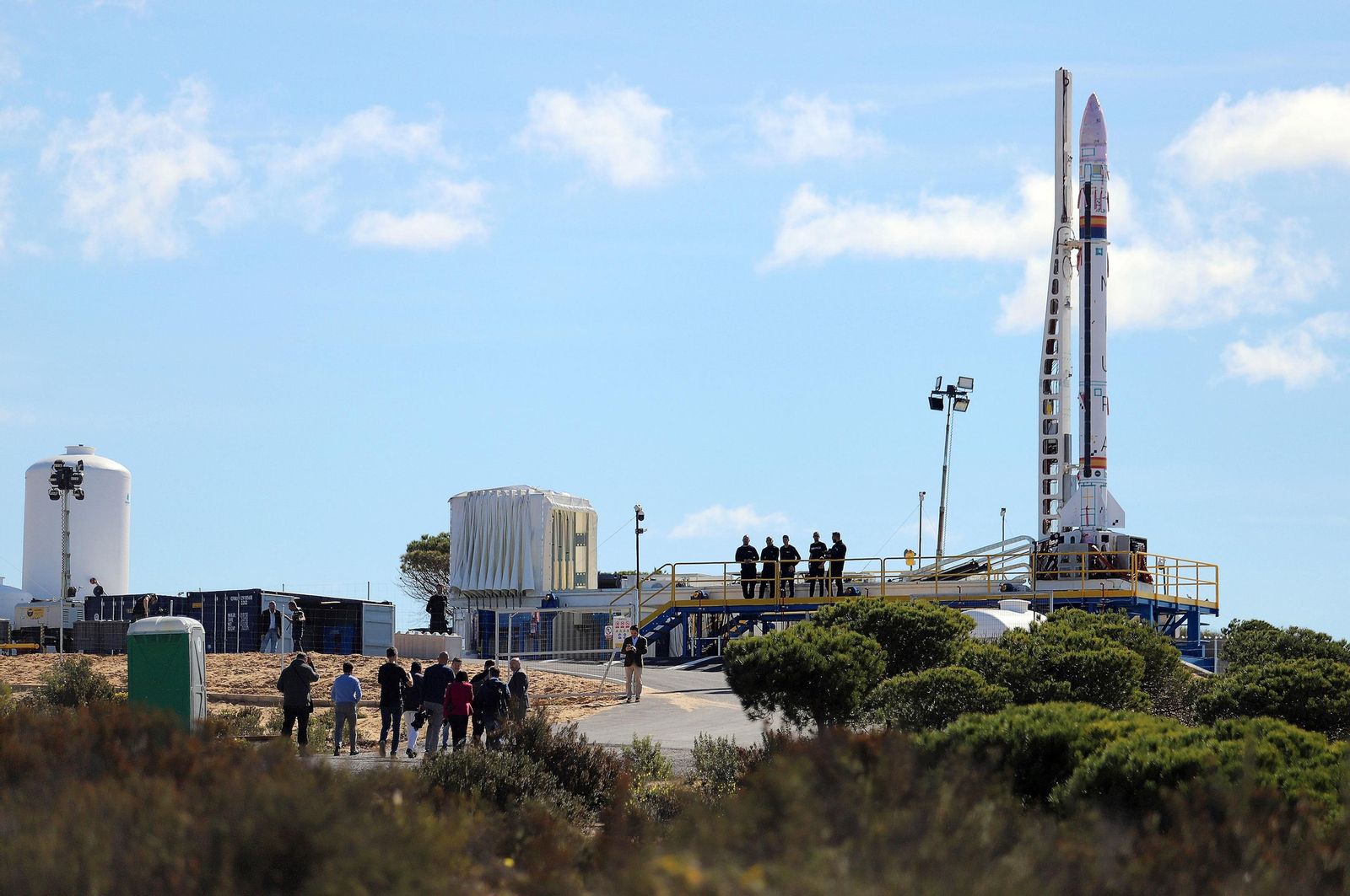 Imágenes del Cohete Miura 1