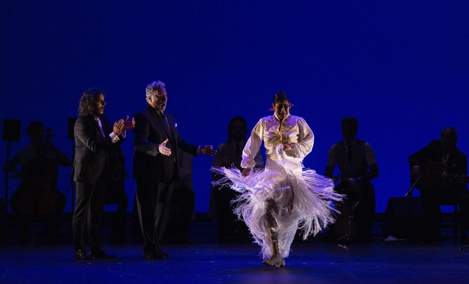 Manuela Carrasco en la Bienal de Sevilla
