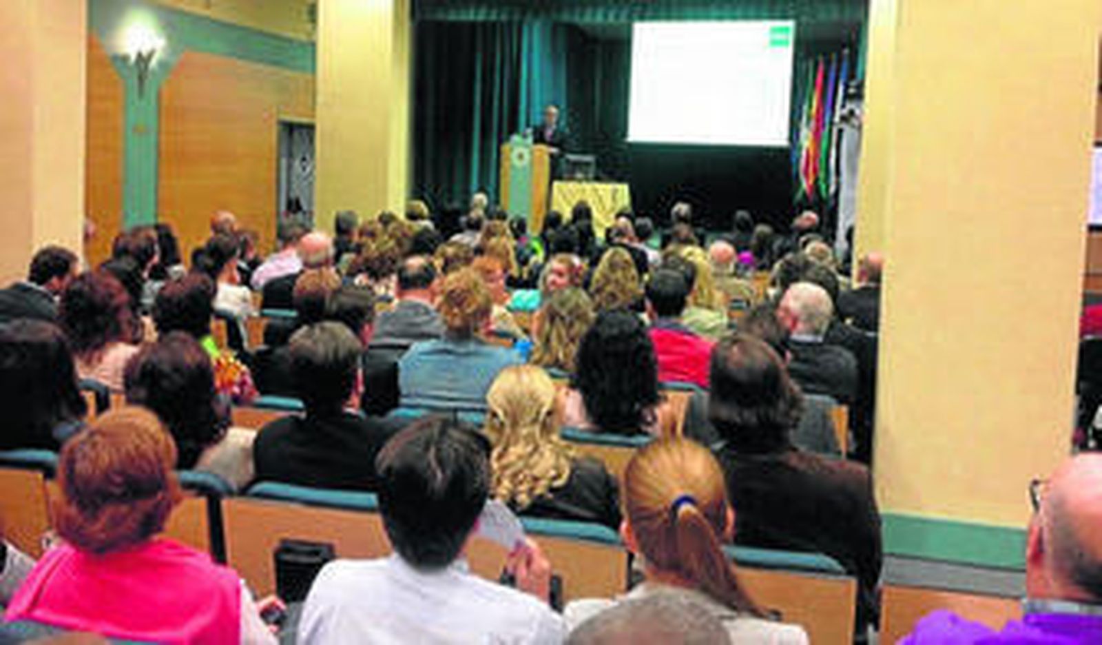 Acto de apertura del curso de la UNED, ayer.