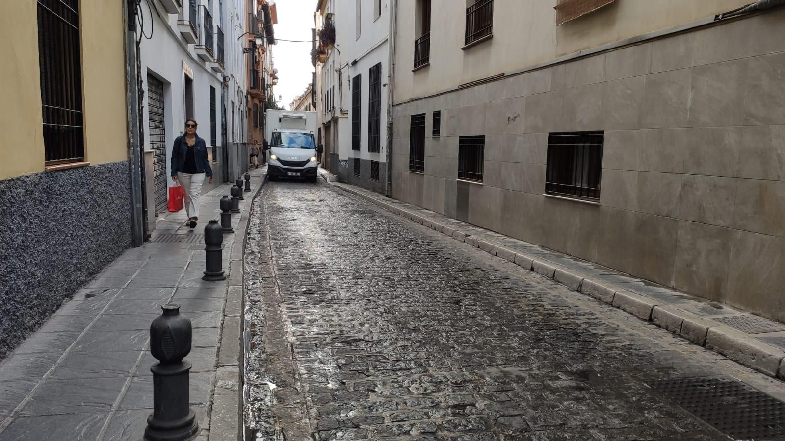 Calle Santiago, en el Realejo.