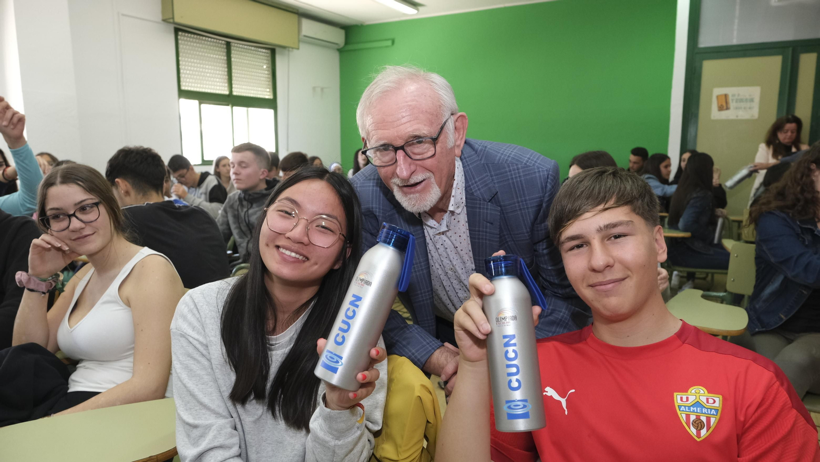 Imágenes de las Jornadas Escolares de la CUCN en el IES Campos de Níjar