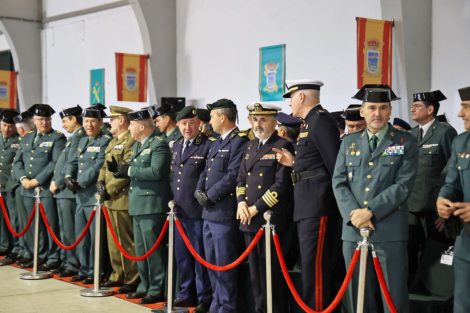 Imágenes de la jura del cargo de Julio Serrano Checa como Jefe de la Comandancia de la Guardia Civil de Huelva