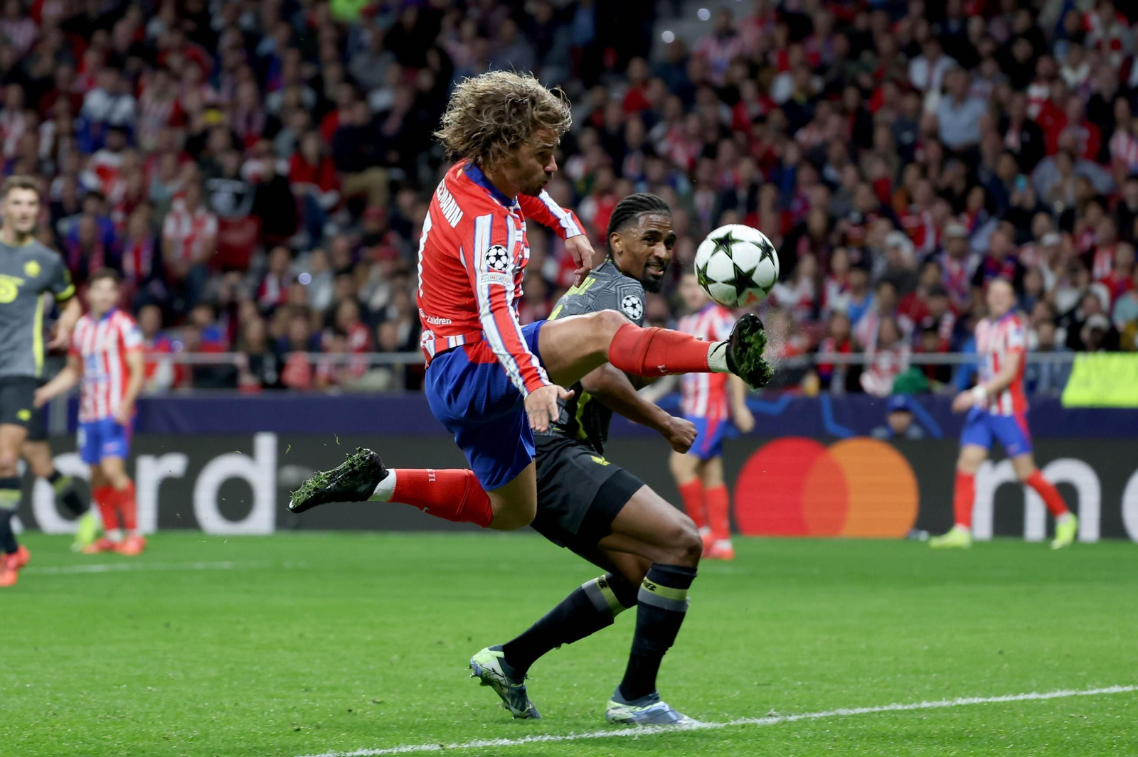 Las mejores imágenes del Atlético de Madrid en su duelo contra el Lille