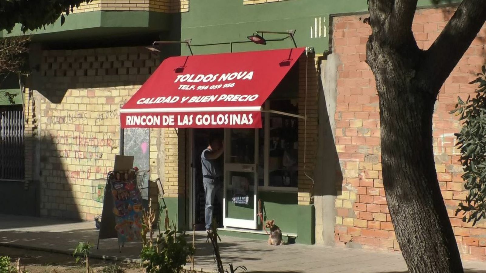 Una de las tiendas que intentó atracar