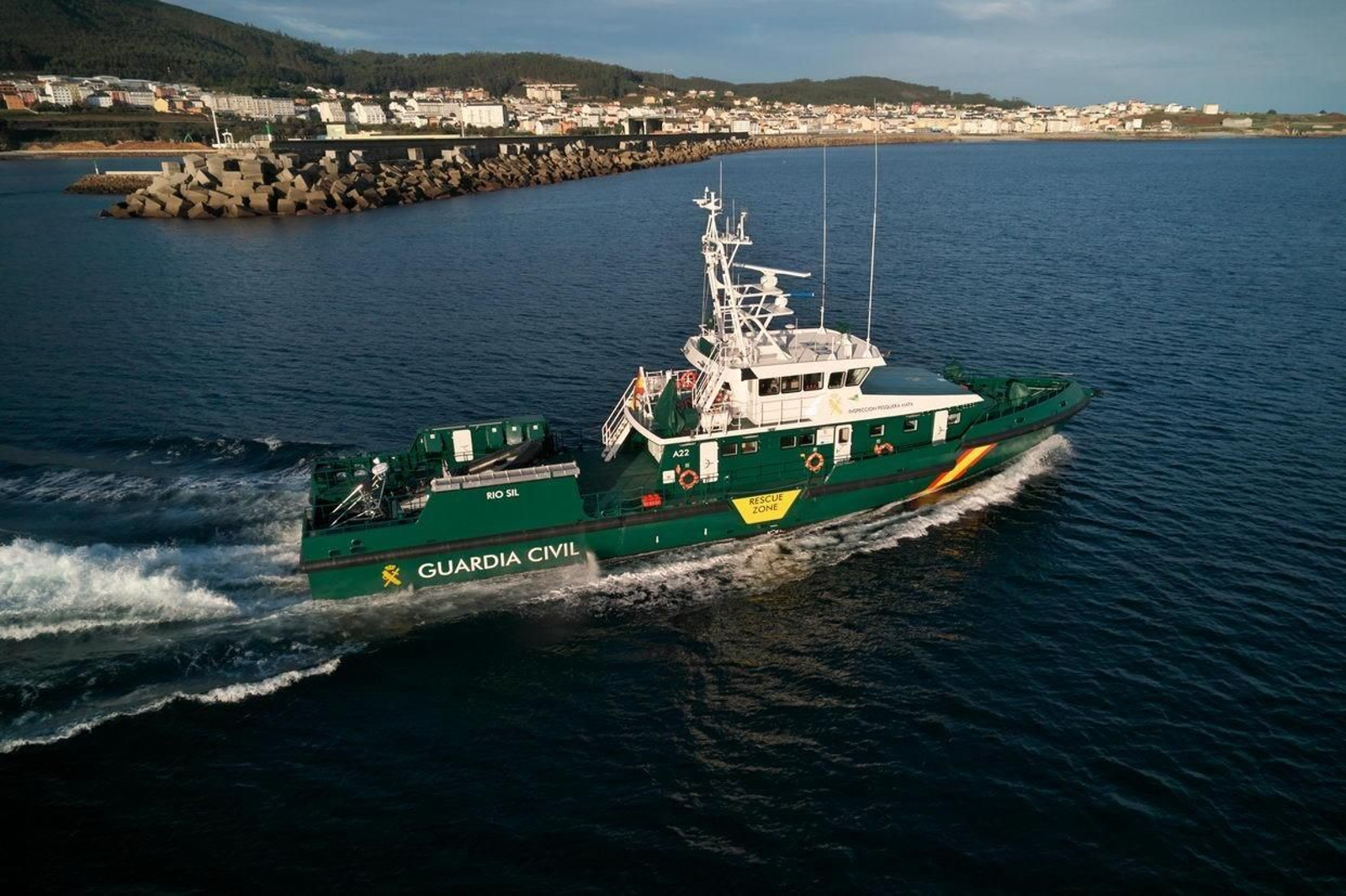 La patrullera Rio Sil.