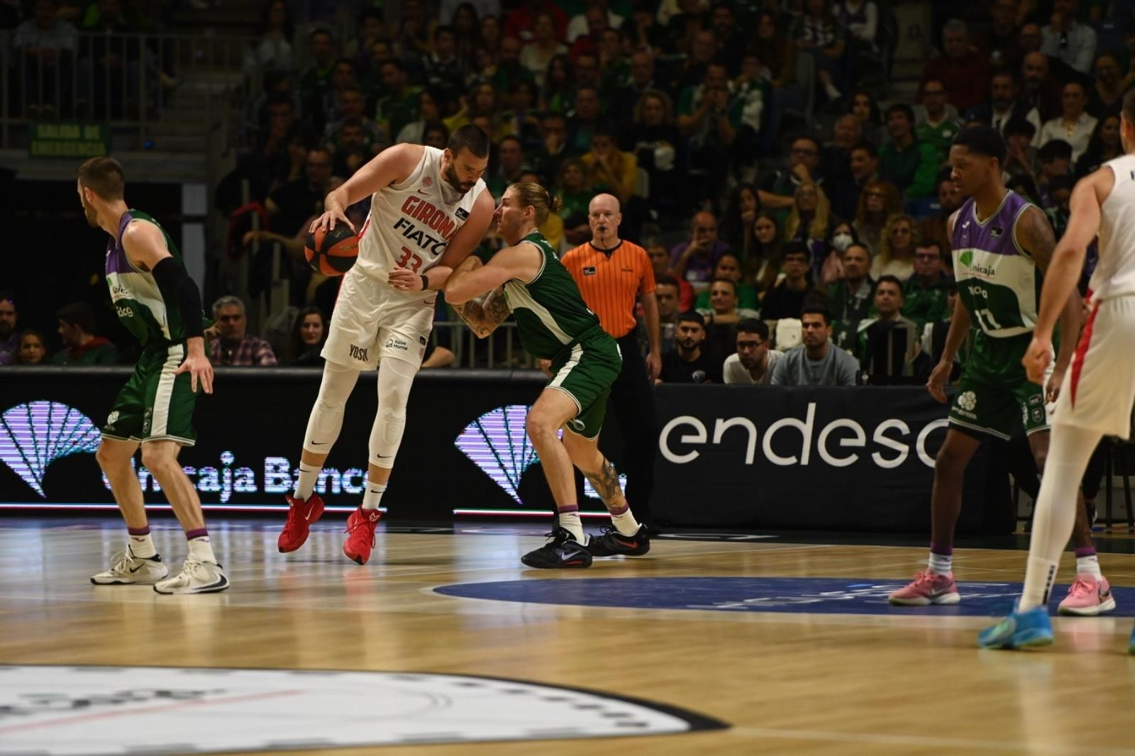 Las fotos del Unicaja-Girona
