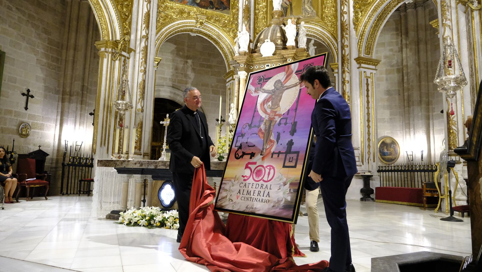 Presentación del cartel del 500 aniversario de la Catedral de Almería