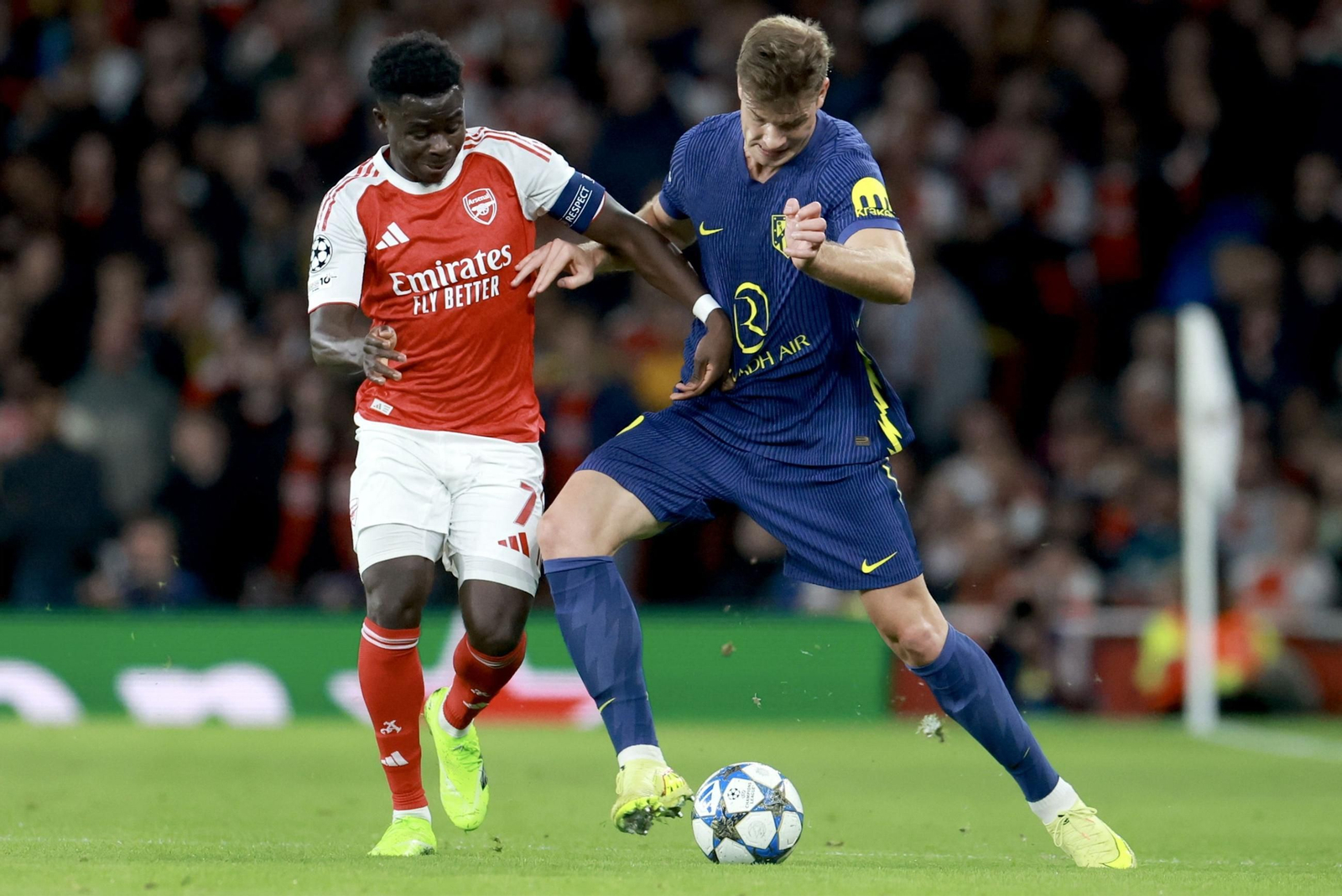 Las fotos del Arsenal-Atlético de Madrid