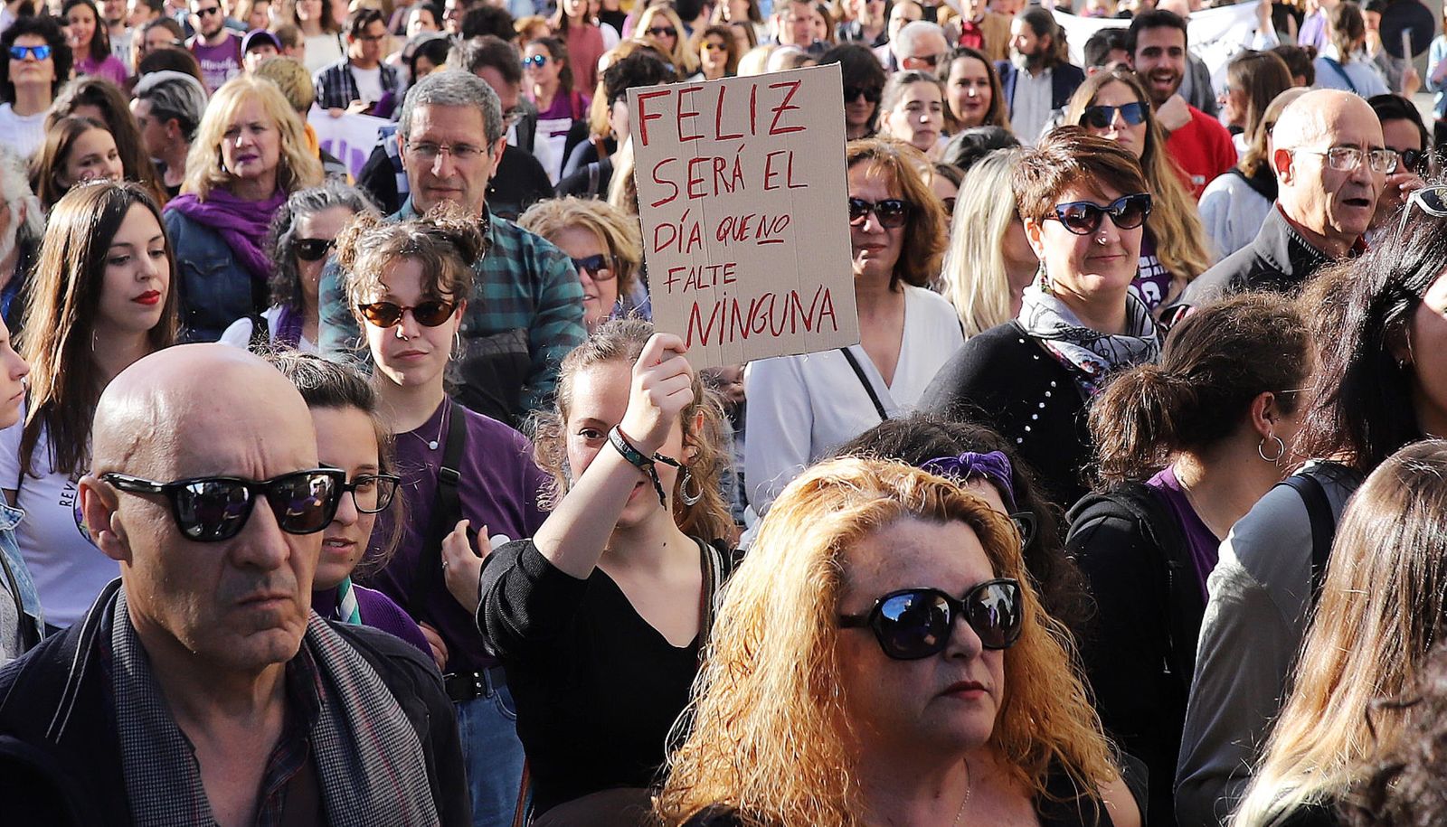 Imágenes de la manifestación 8M en Jerez