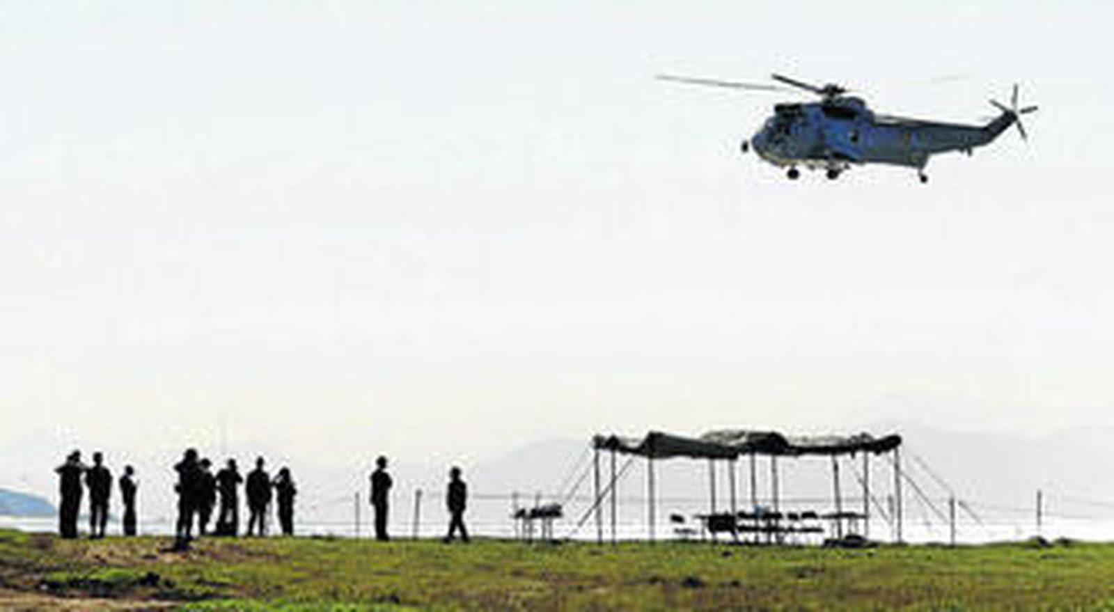 Los terrenos del Campo de Adiestramiento de la Sierra del Retín acogen diversos ejercicios a lo largo del año.