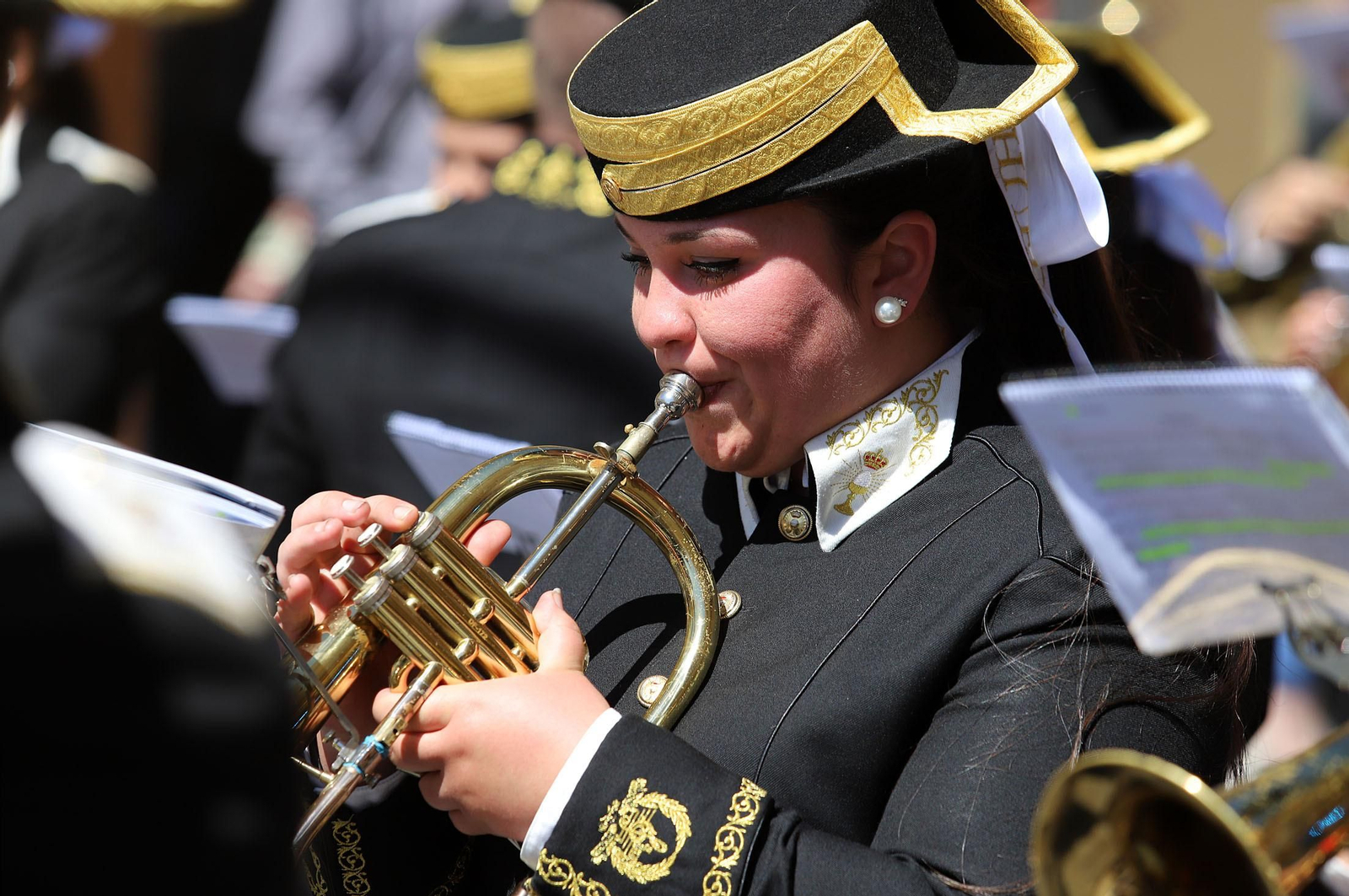 Imágenes de la procesión de La Salud en Huelva