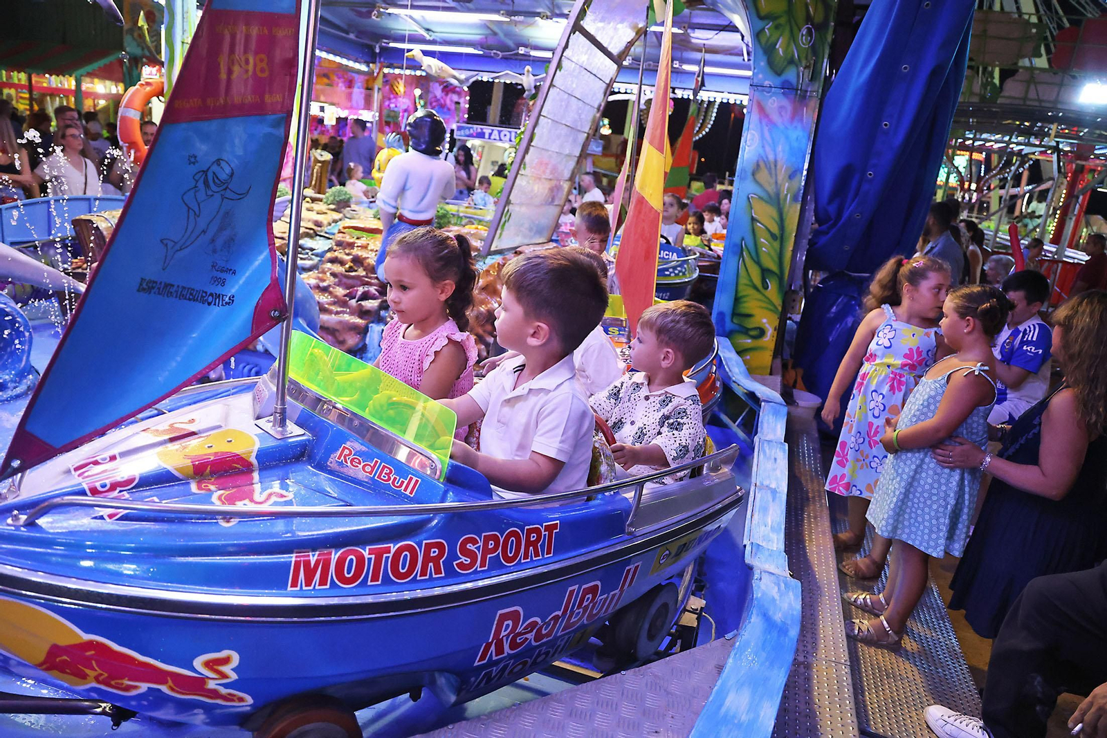 Colombinas 2025: Imágenes del ambiente en las Fiestas Colombinas con el Día del Niño
