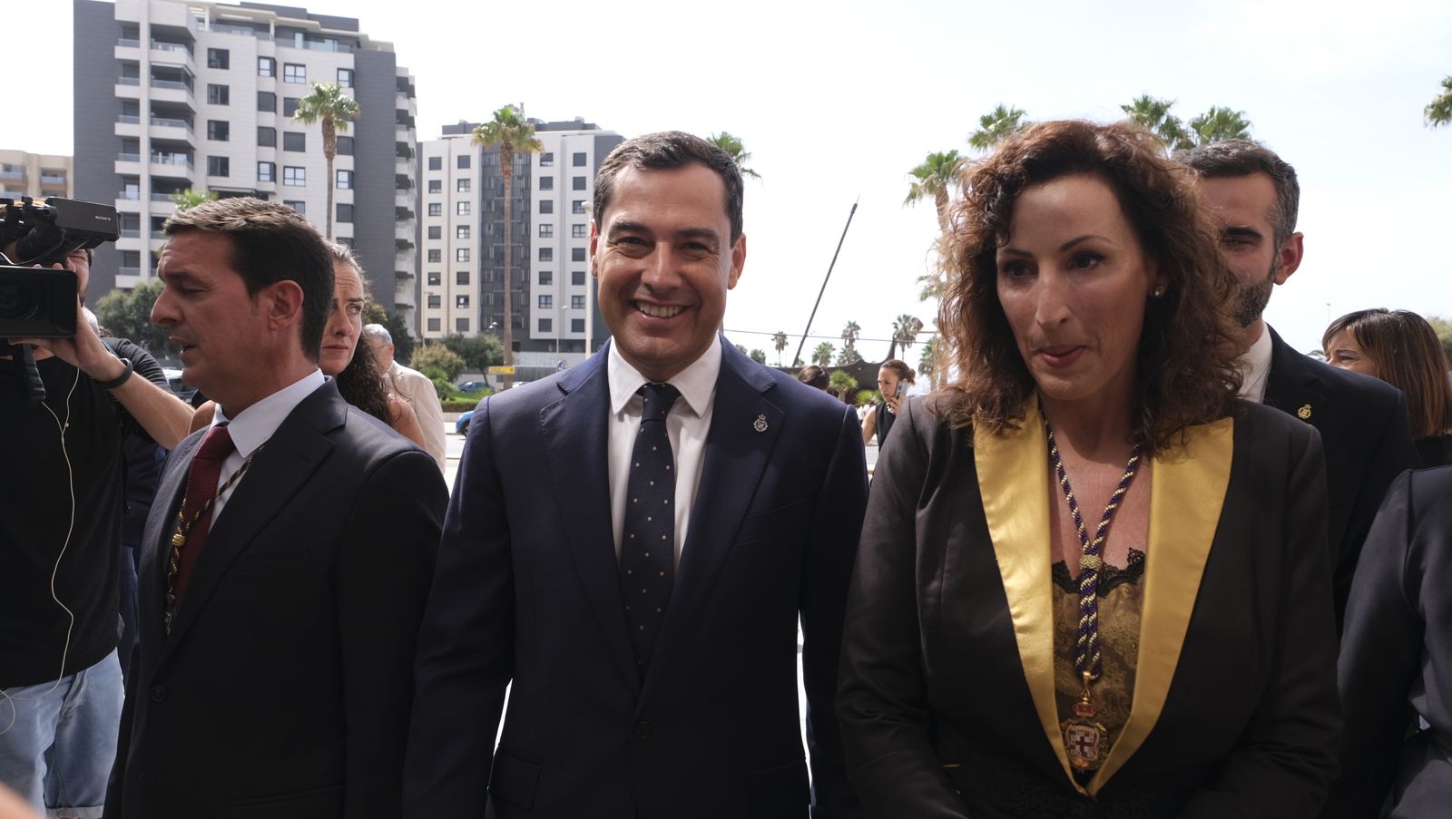 Imágenes de la investidura como Alcaldesa de Almería, de María del Mar Vázquez Agüero