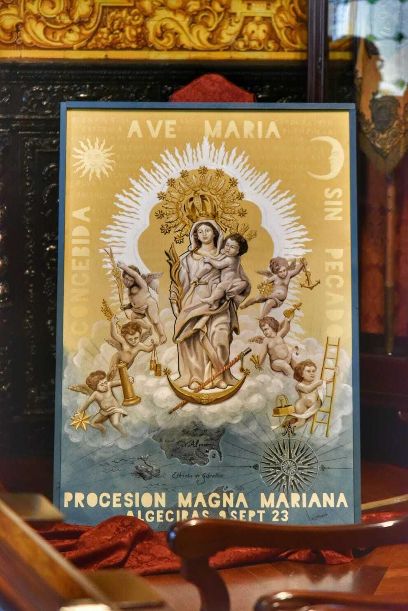 Cartel anunciador de la Magna Mariana Cartel anunciador de la Magna Mariana
