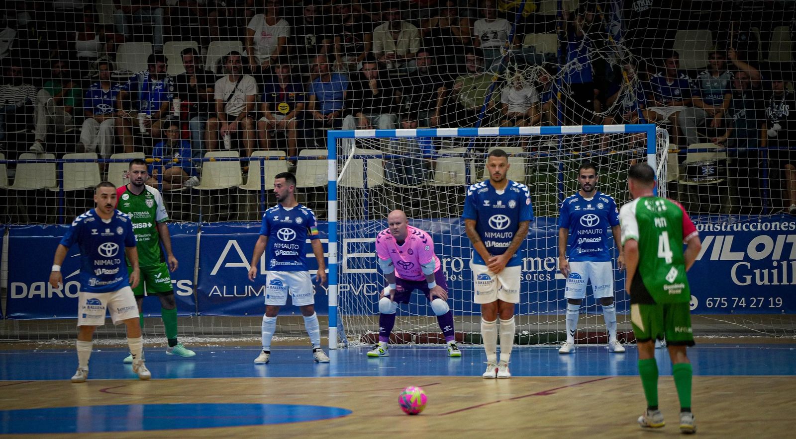 Imágenes del partido de futbolsala entre el Xerez Toyota - Cádiz Virgili