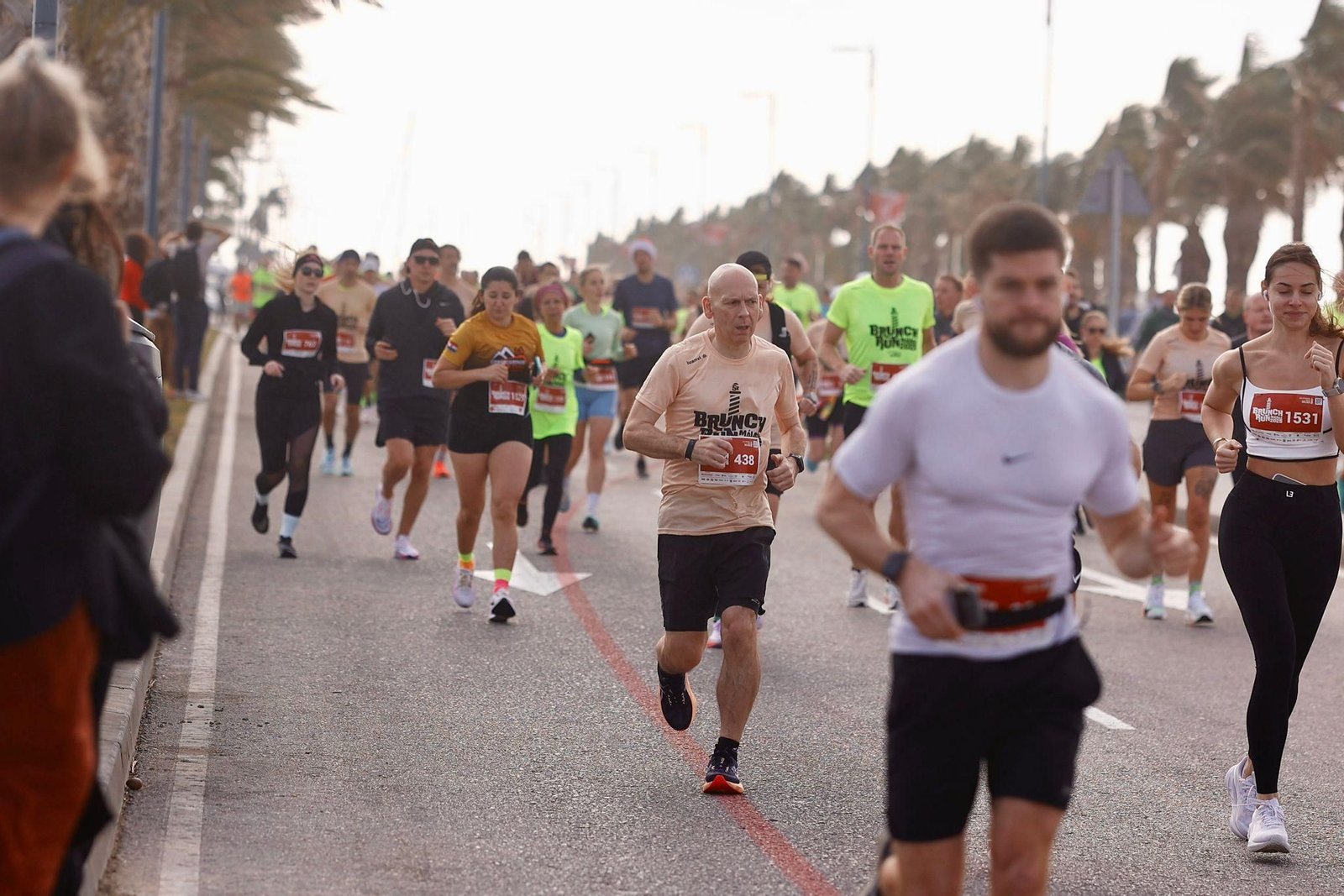 La Brunch Run del Maratón de Málaga, en imágenes