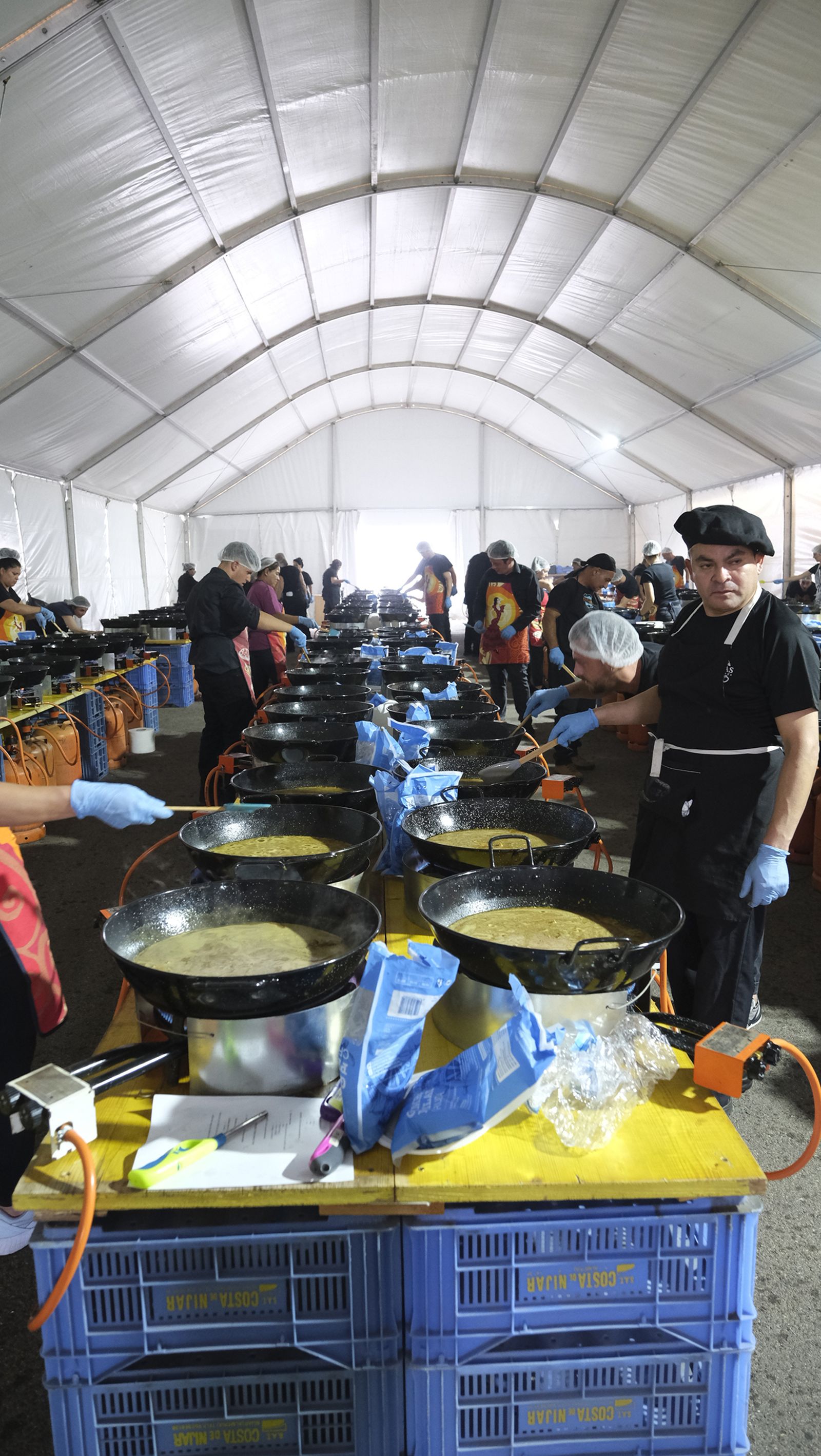 Imágenes de la comida anual de la CUCN, en Níjar