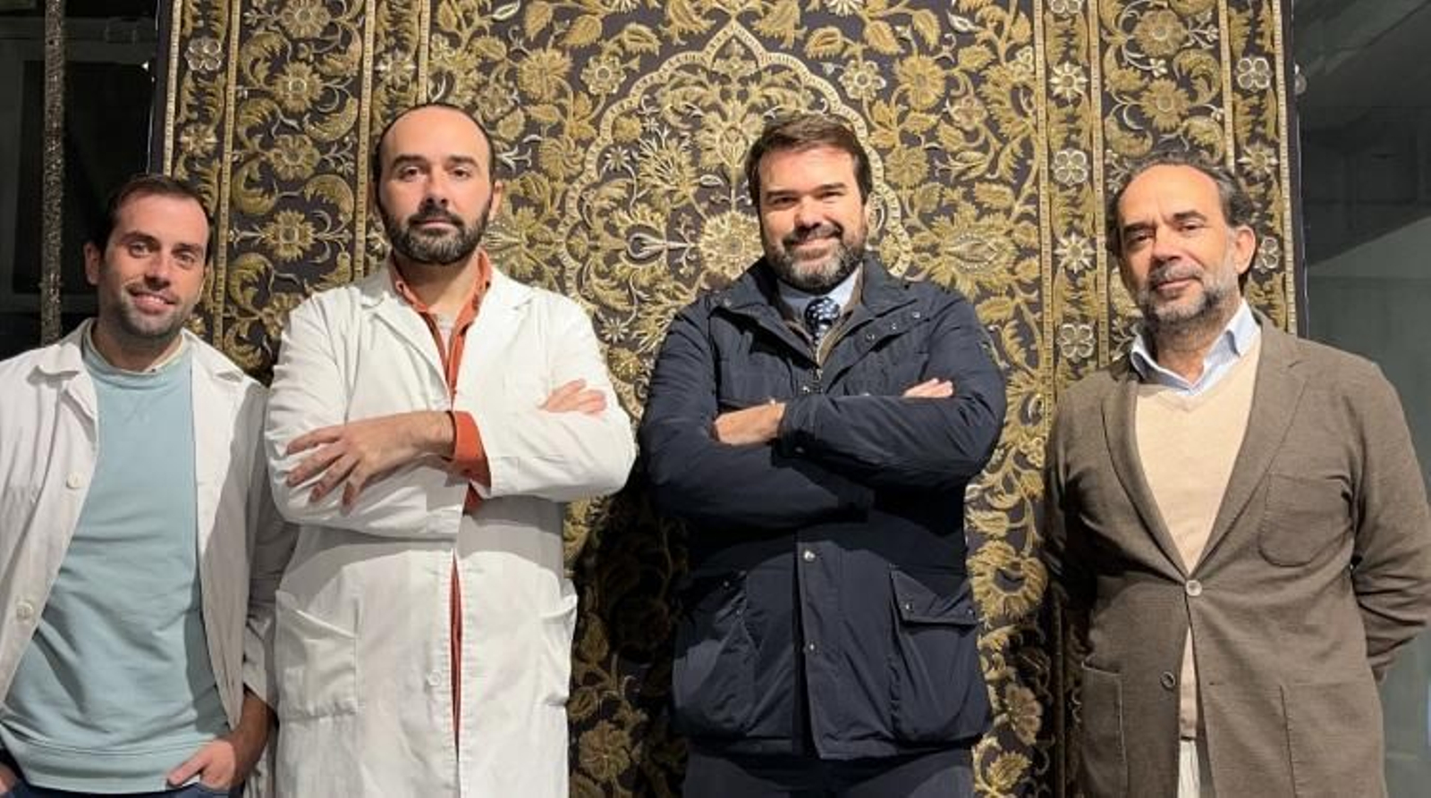 CYRTA ya restauró la túnica bordada del Señor de las Tres Caídas