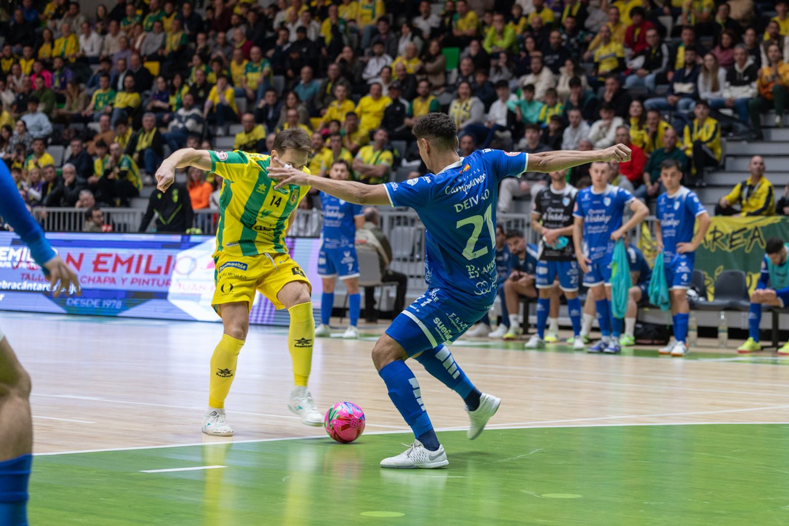 La victoria copera del Jaén FS sobre Quesos El Hidalgo Manzanares