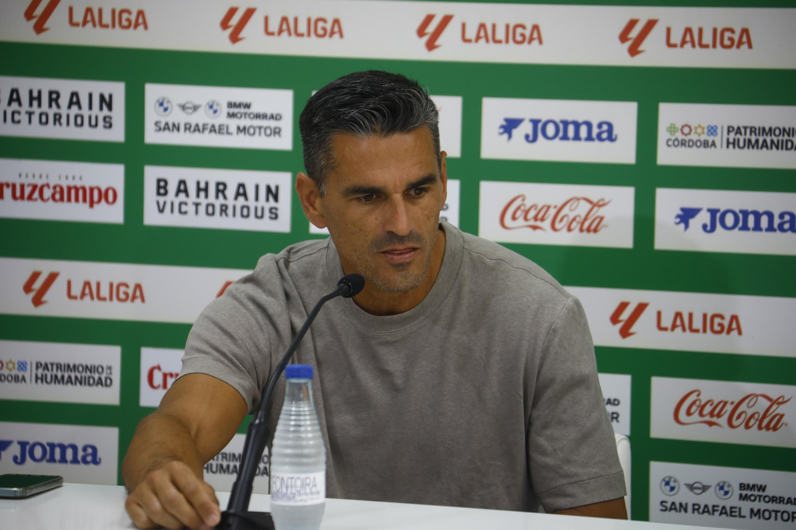 Las mejores fotos de la presentación de Adri Fuentes, Juan María Alcedo y Mariano Carmona como jugadores del Córdoba CF
