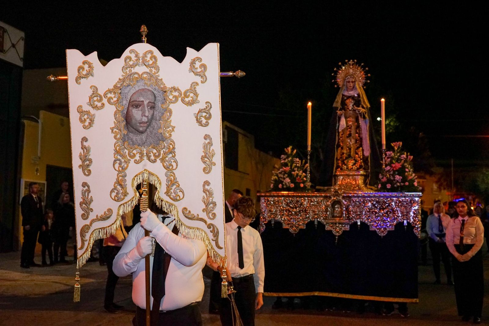 Arranca la Semana Santa en Vícar con la procesión de Nuestra Señora de ...