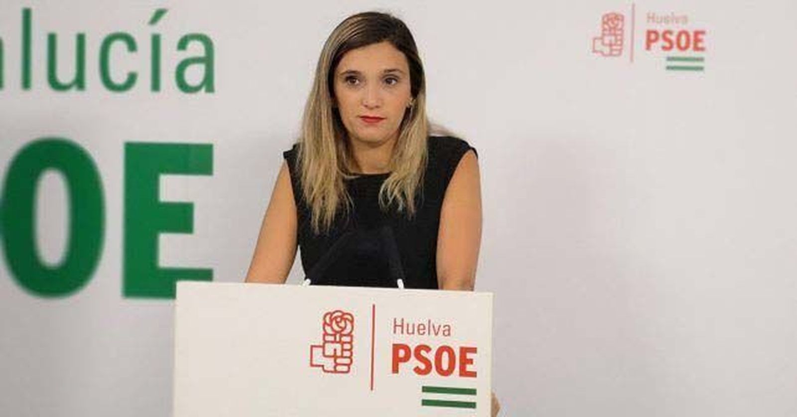 María Márquez, parlamentaria onubense del PSOE y portavoz en la Comisión de Fomento, Infraestructuras y Ordenación del Territorio del Parlamento de Andalucía