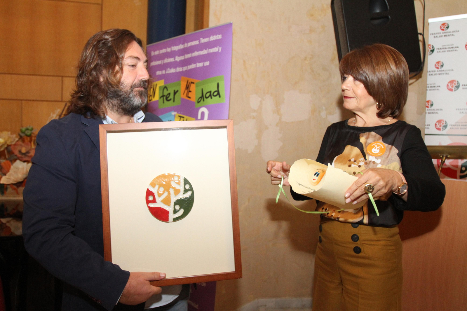 Reconocimiento de Pepe el Marismeño como embajador de la Salud Mental.