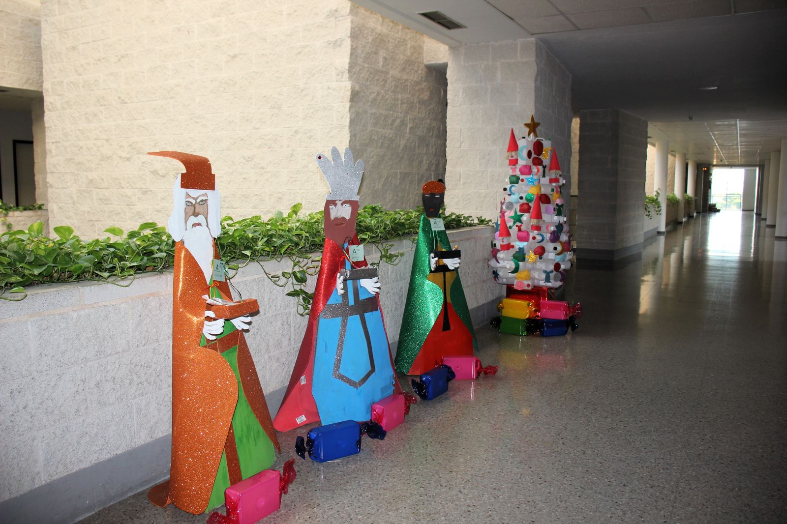 Pasillos del hospital Juan Ramón Jiménez