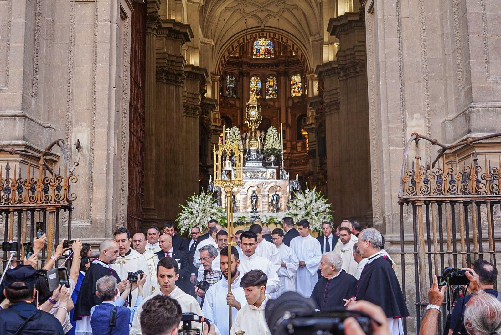 Las imágenes de la procesión del Corpus de Granada