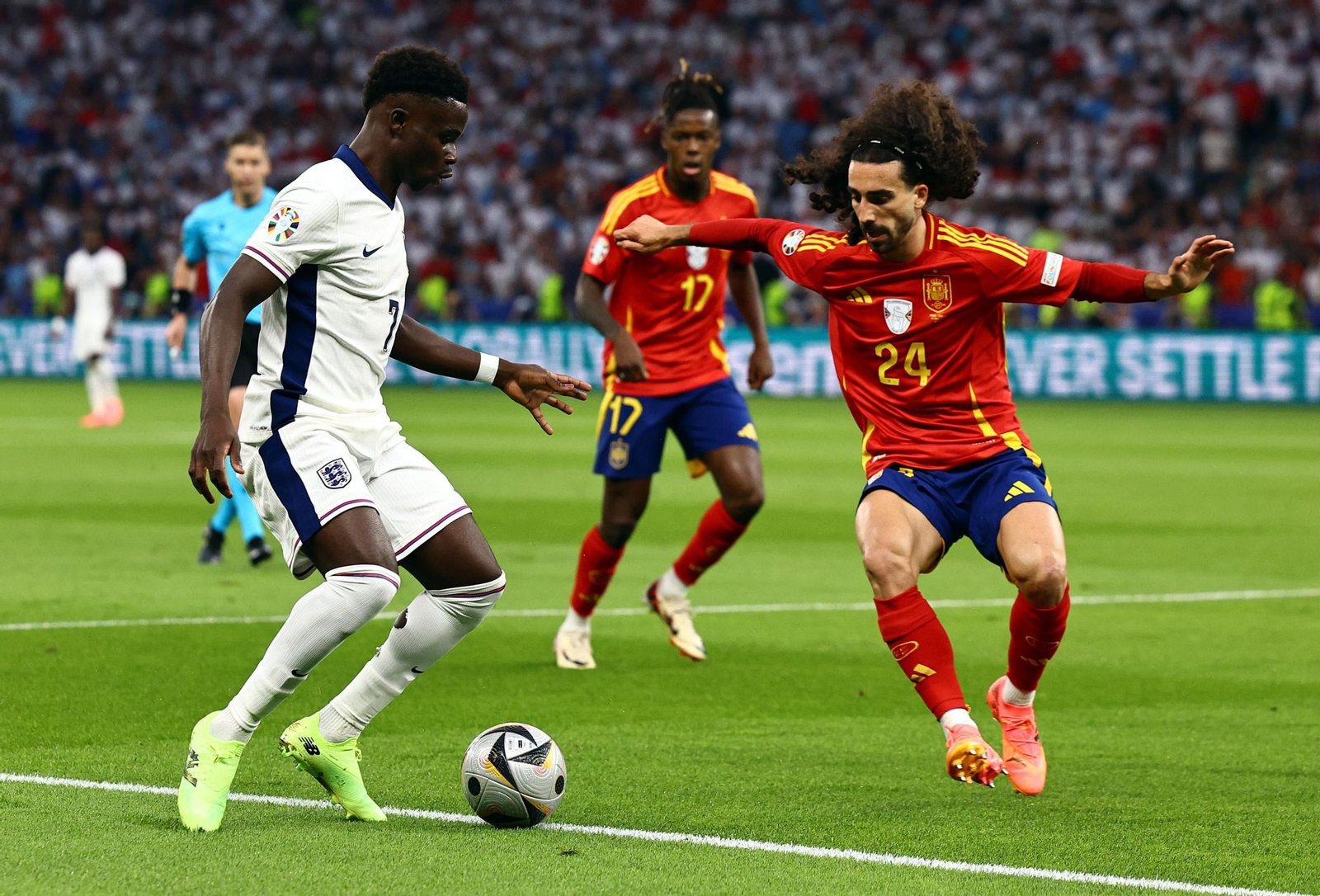 Las mejores fotos de la final España - Inglaterra