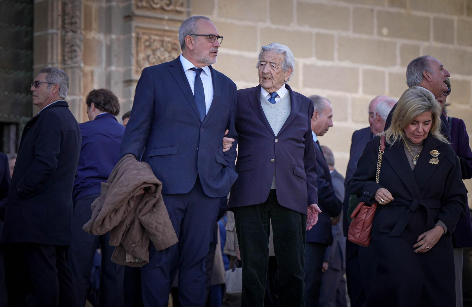Imágenes del funeral de Álvaro Domecq en la catedral de Jerez