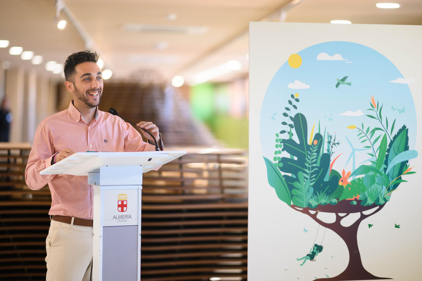 Jesús Luque, en la presentación del programa de actividades