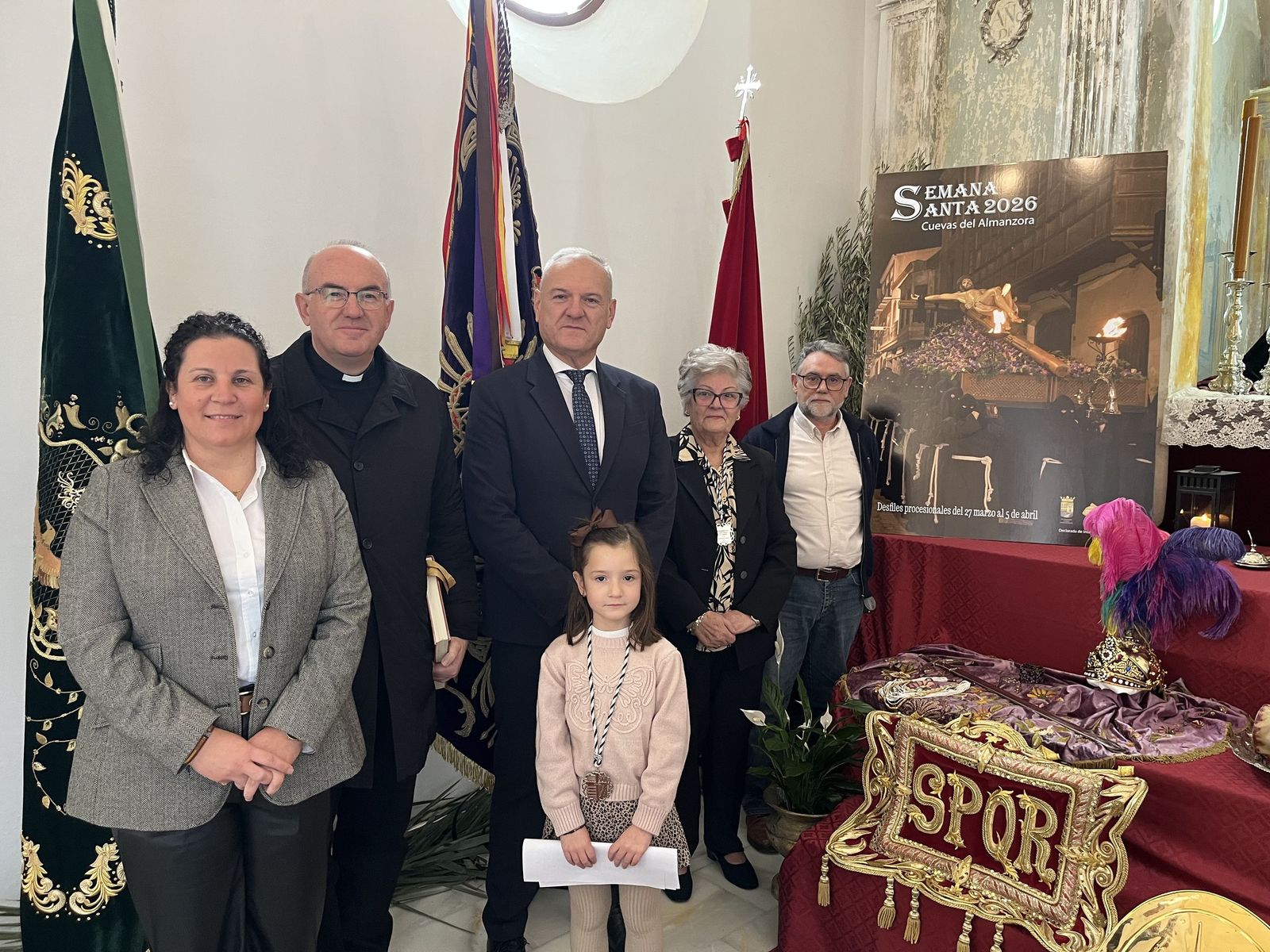 Presentación del cartel de la Semana Santa de Cuevas del Almanzora.