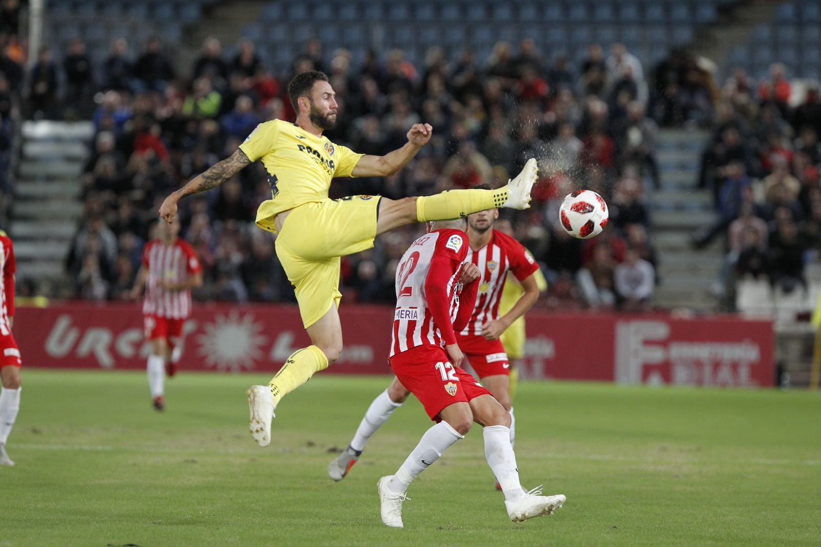 Las imágenes del UD Almería-Villarreal